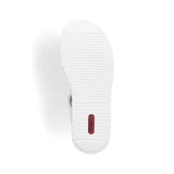 Rieker Heeled Shoes-Women'S Wedge Sandals Snow White