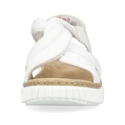 Rieker Heeled Shoes-Women'S Wedge Sandals Snow White