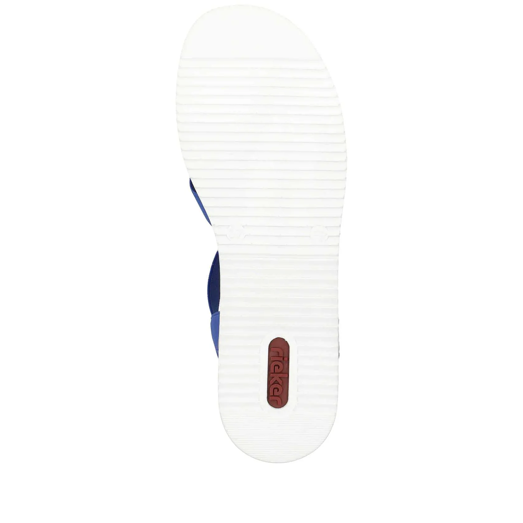 Rieker Summer Shoes-Women'S Wedge Sandals Royal Blue